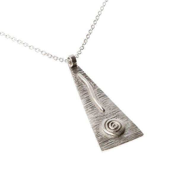 Heritage Necklace with Triangle Pendant