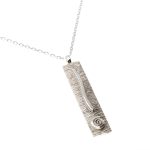 Heritage Necklace with Rectangle Pendant
